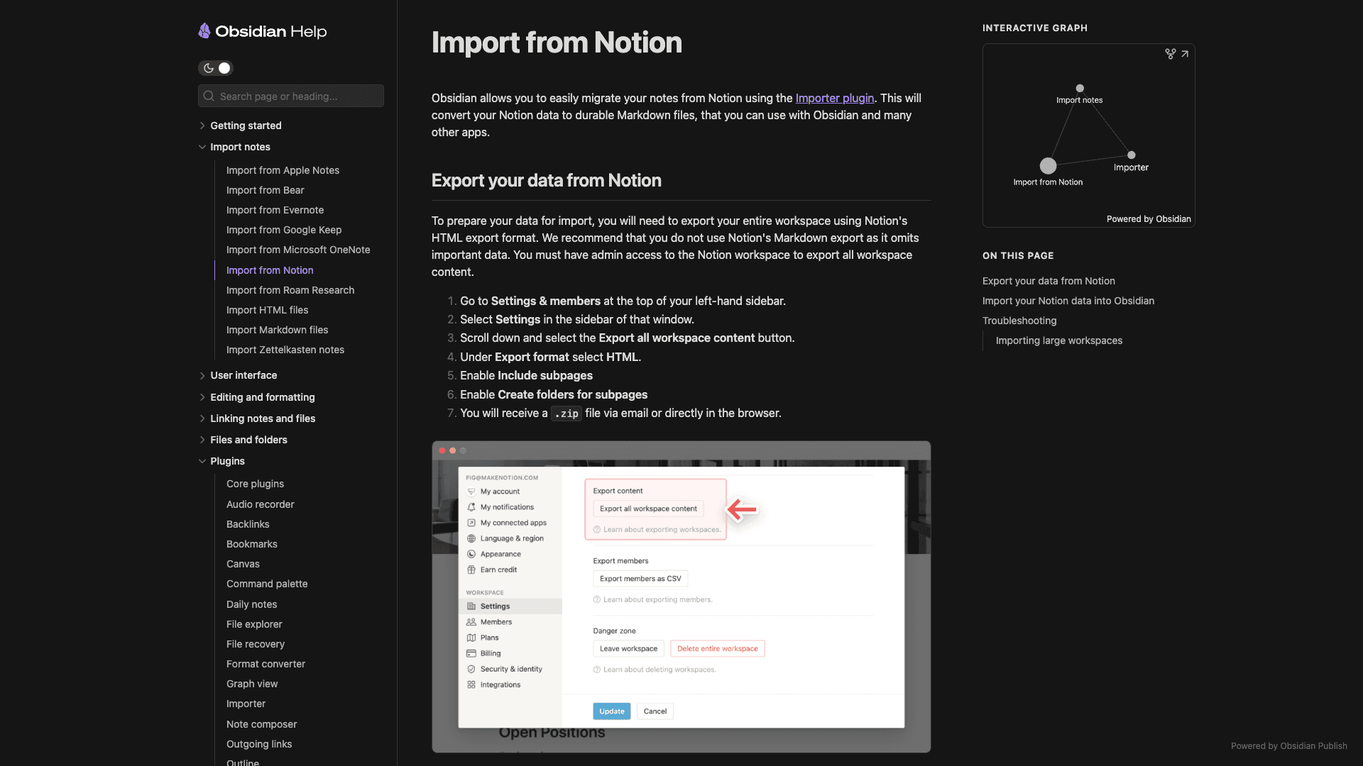 Importer Plugin