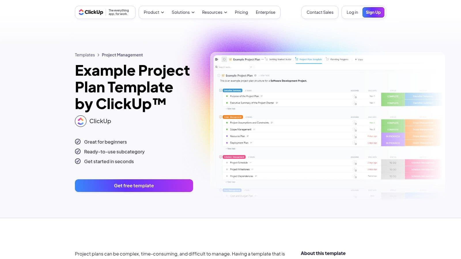 ClickUp Template Library